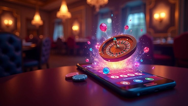 Pengguna menggunakan aplikasi angkatbet referral melalui perangkat mobile dengan jaringan rendah tetap nyaman